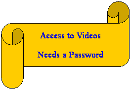 Horizontal Scroll: Access to Videos
Needs a Password